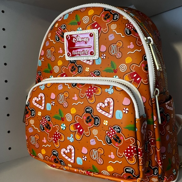 Mickey & Minnie Gingerbread Backpack & Ear Bundle - Picture 3 of 9